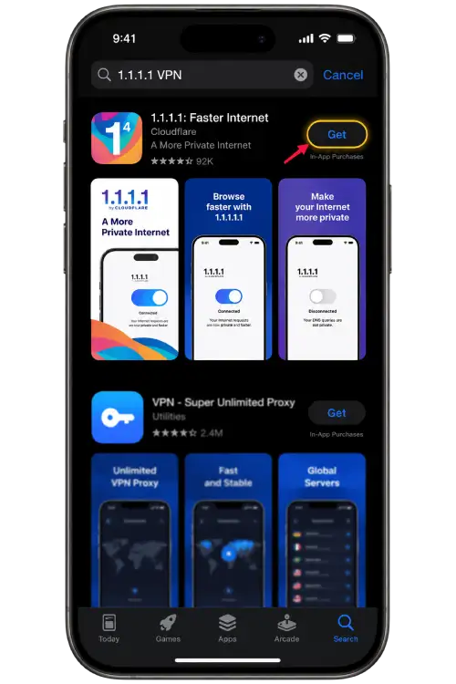 Search VPN